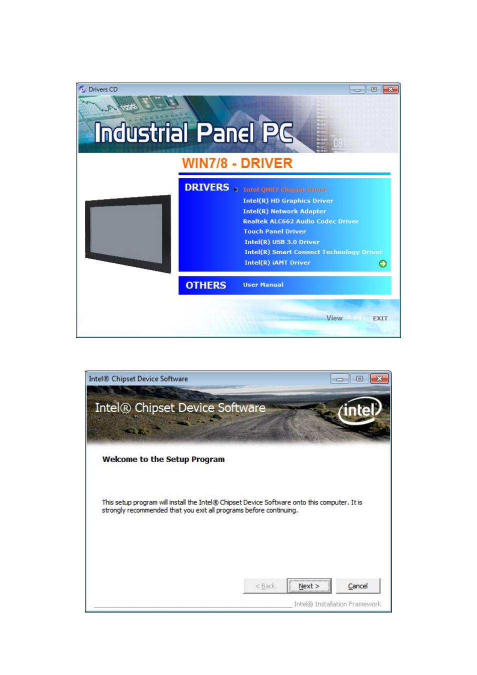 1 intel chipset driver | Aplex Technology APC-3229A User Manual | Page 54 / 88
