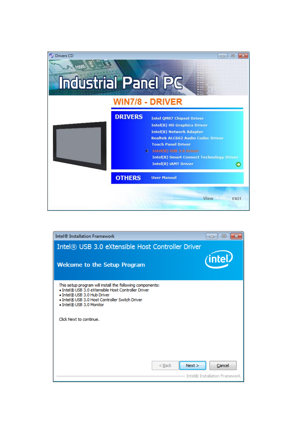 5 intel (r) usb 3.0 driver | Aplex Technology APC-3229A User Manual | Page 65 / 88