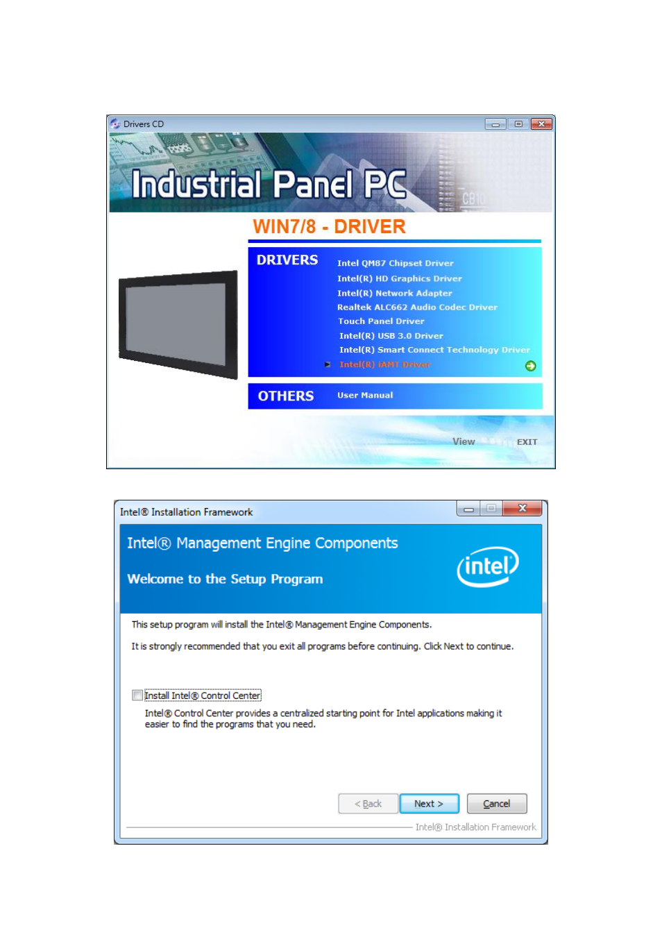 7 intel (r) iamt driver | Aplex Technology APC-3229A User Manual | Page 72 / 88