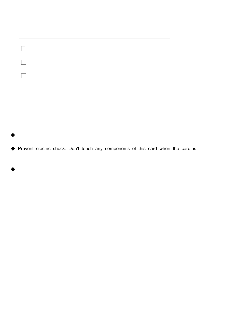 Packing list, Safety precautions | Aplex Technology APC-3265 User Manual | Page 3 / 80