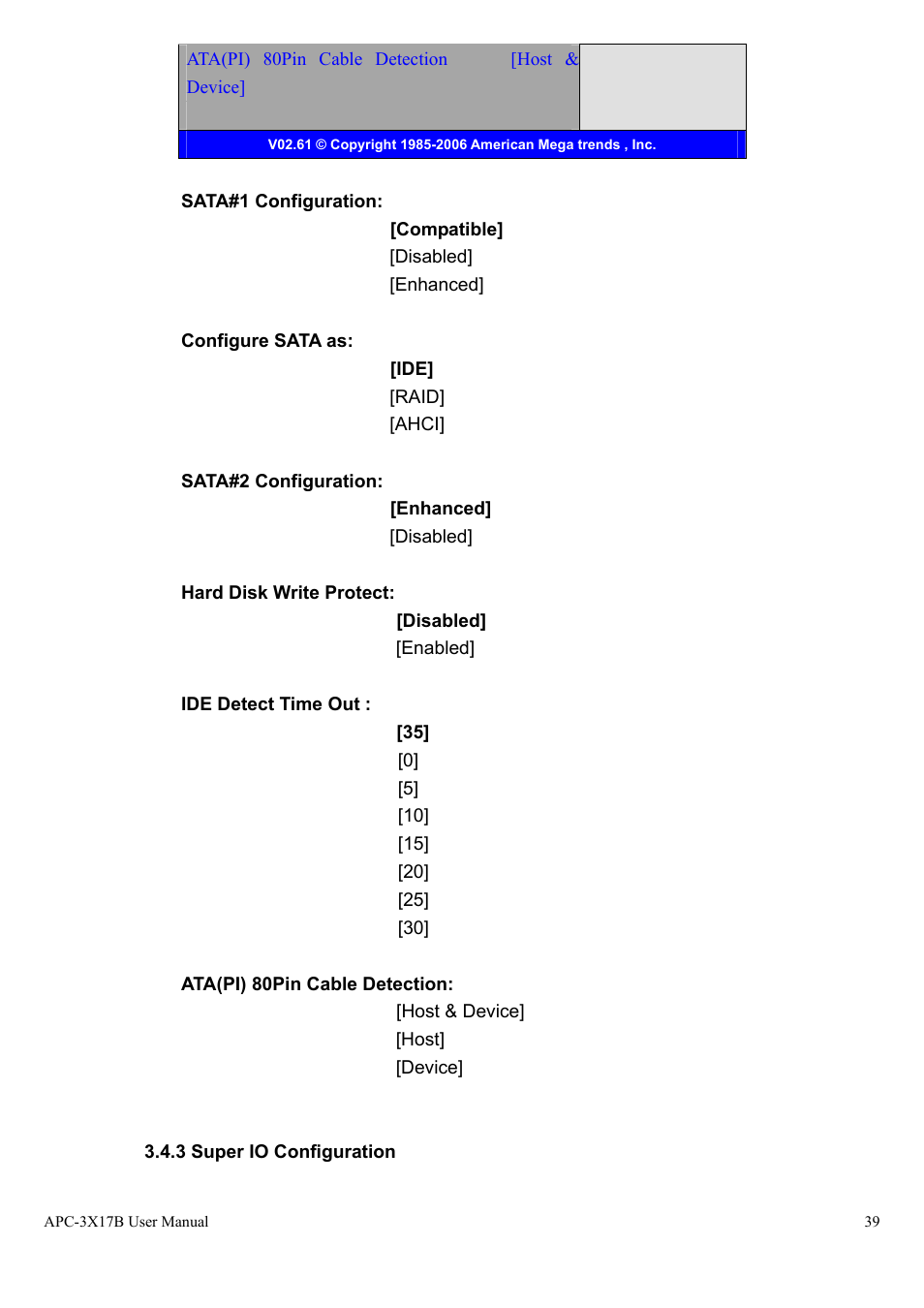 Aplex Technology APC-3517B User Manual | Page 39 / 91