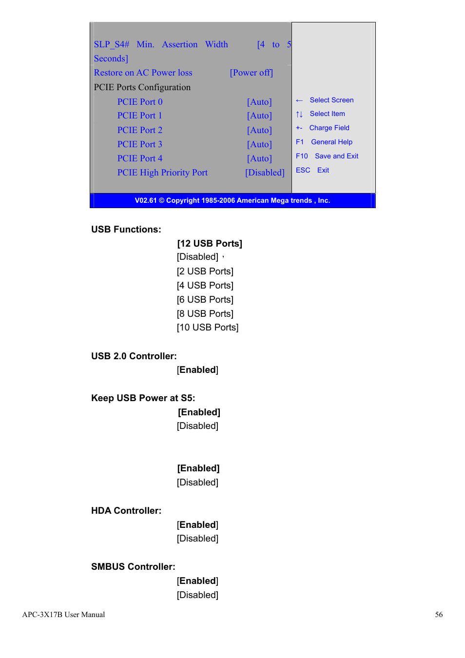 Aplex Technology APC-3517B User Manual | Page 56 / 91