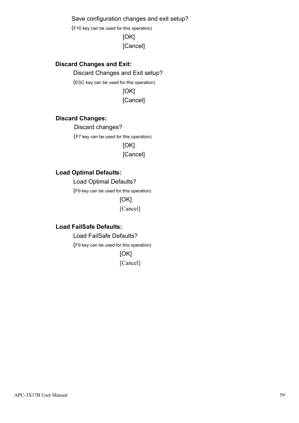 Aplex Technology APC-3517B User Manual | Page 59 / 91