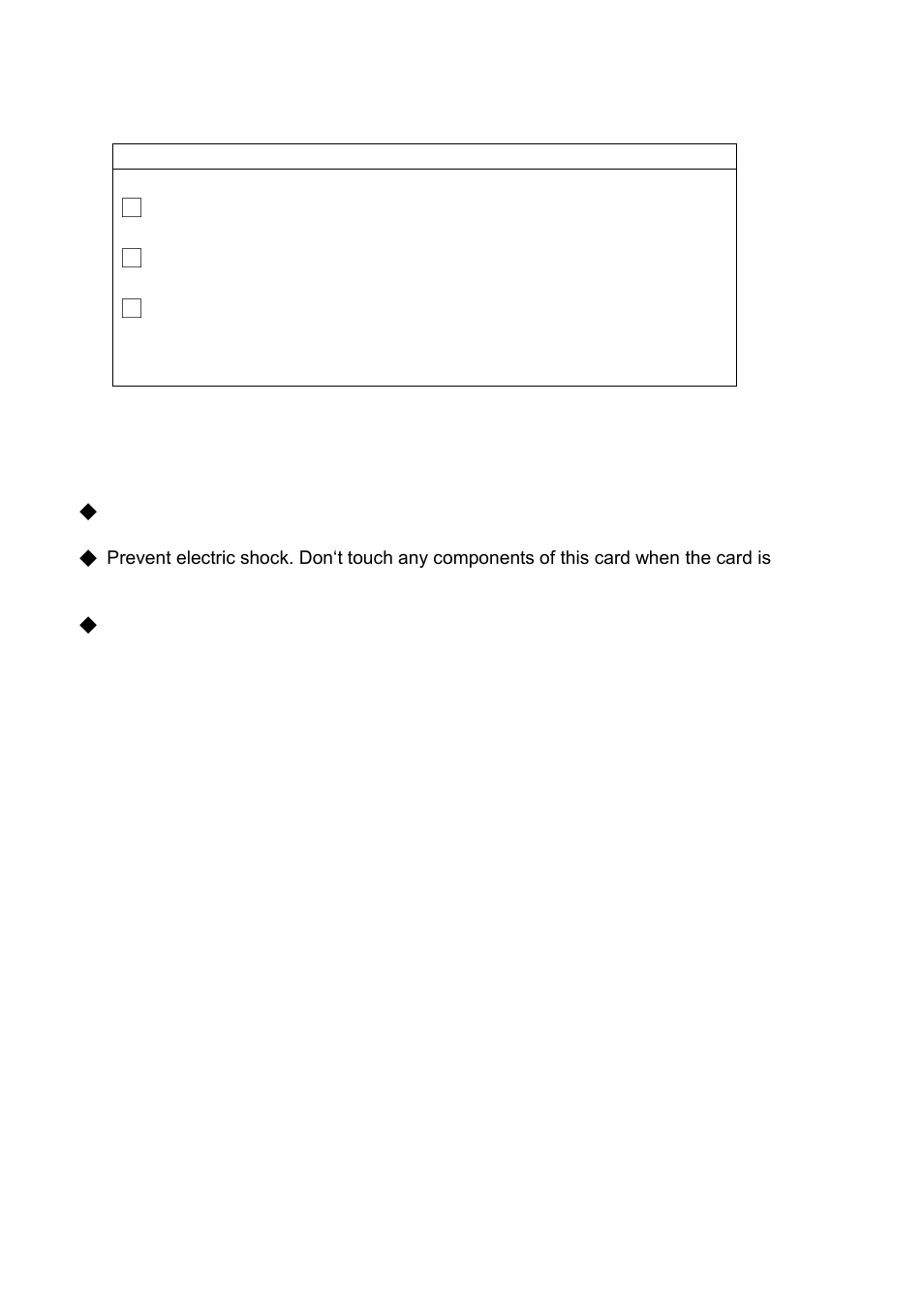 Packing list, Safety precautions | Aplex Technology APC-3519 User Manual | Page 3 / 87