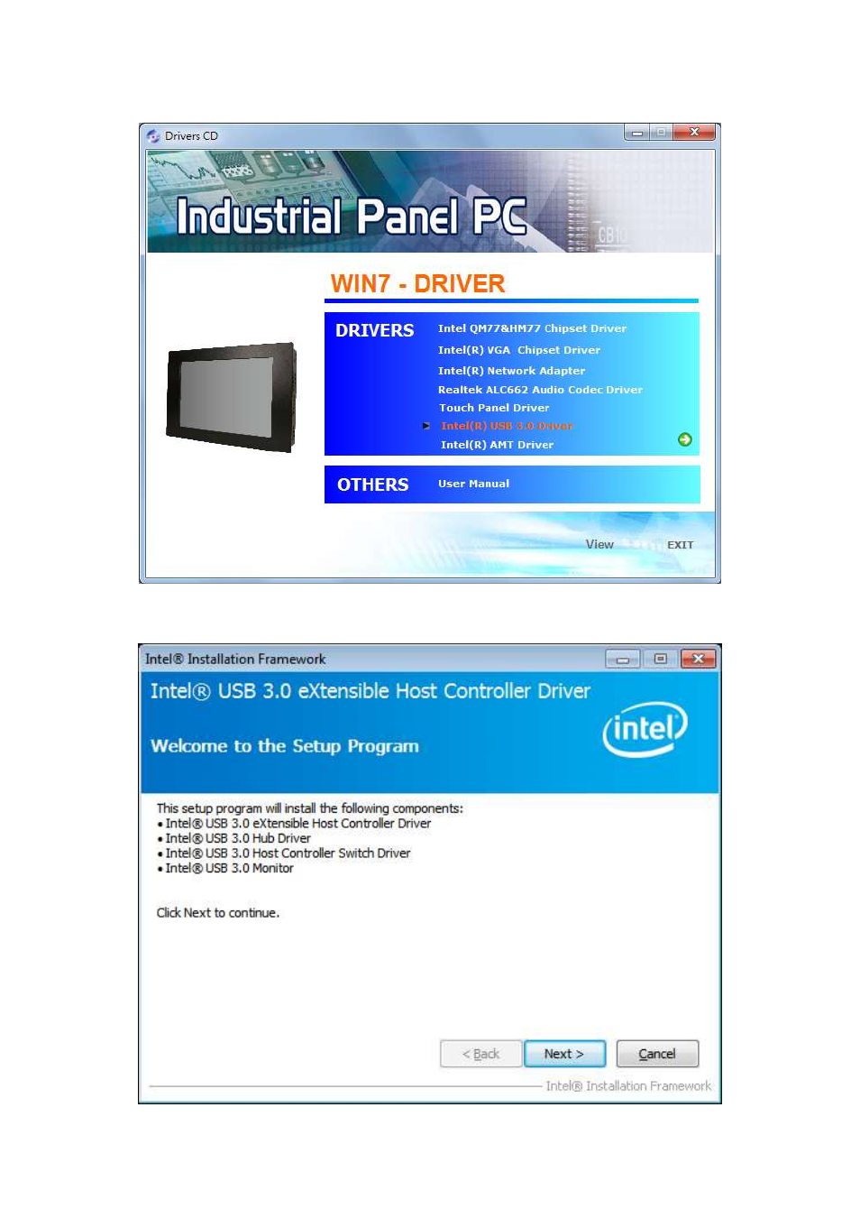 5 intel(r) usb 3.0 driver | Aplex Technology APC-3519 User Manual | Page 65 / 87