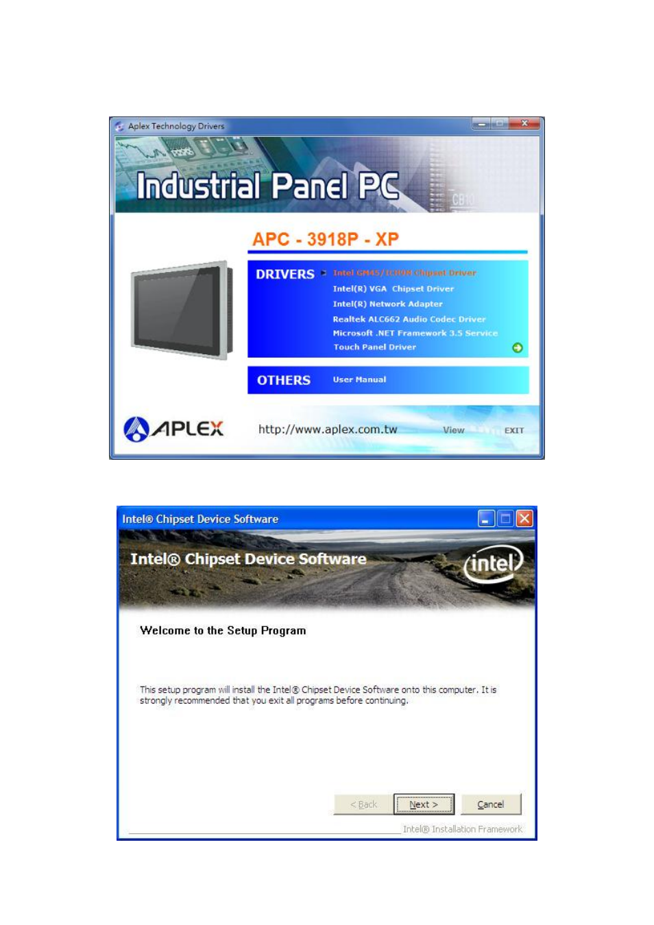 1 intel chipset driver | Aplex Technology APC-3918P User Manual | Page 60 / 87
