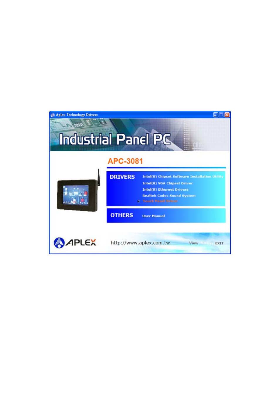 1 installing software | Aplex Technology APC-3081 User Manual | Page 44 / 58