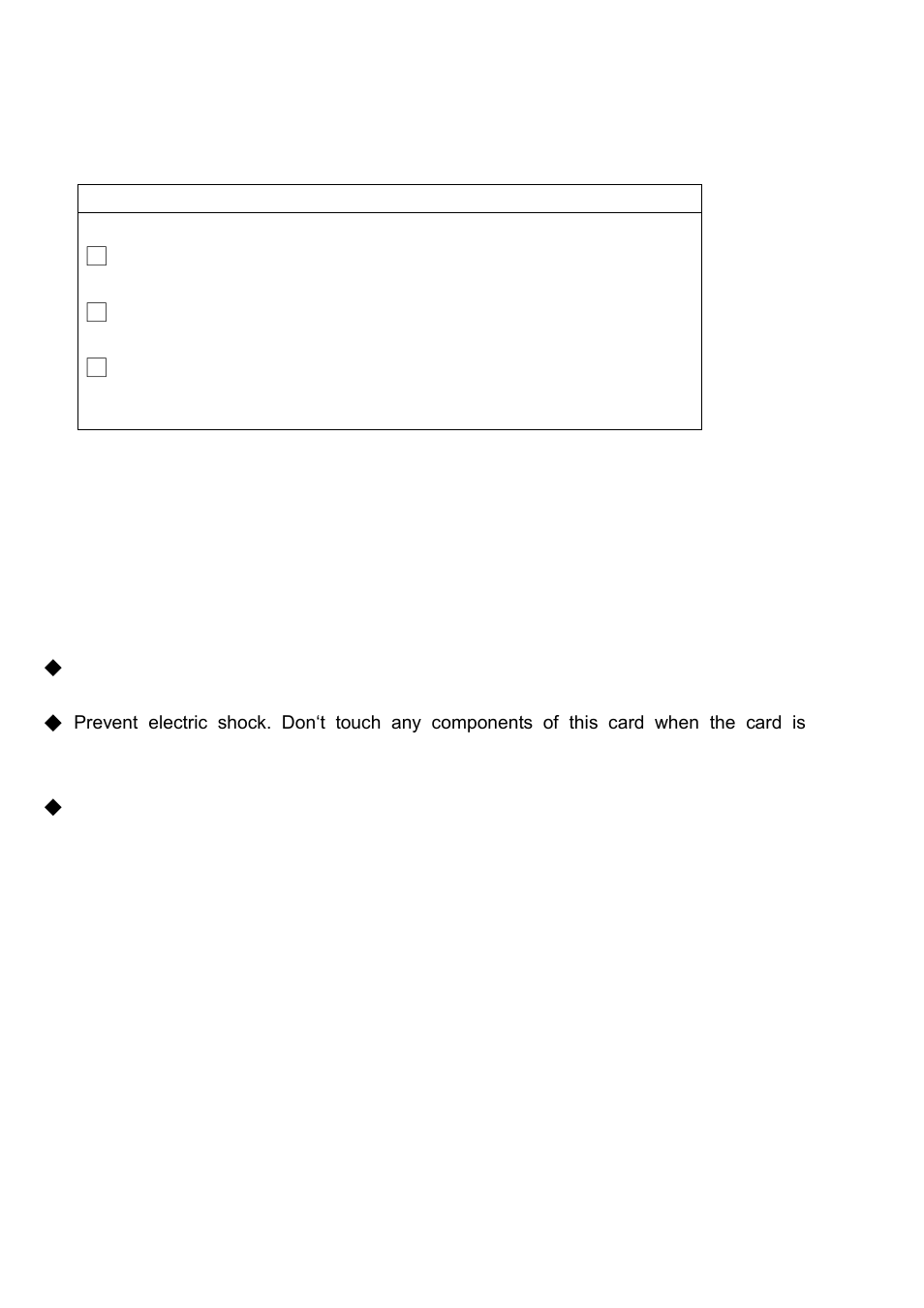 Packing list, Safety precautions | Aplex Technology OPC-5127 User Manual | Page 3 / 91