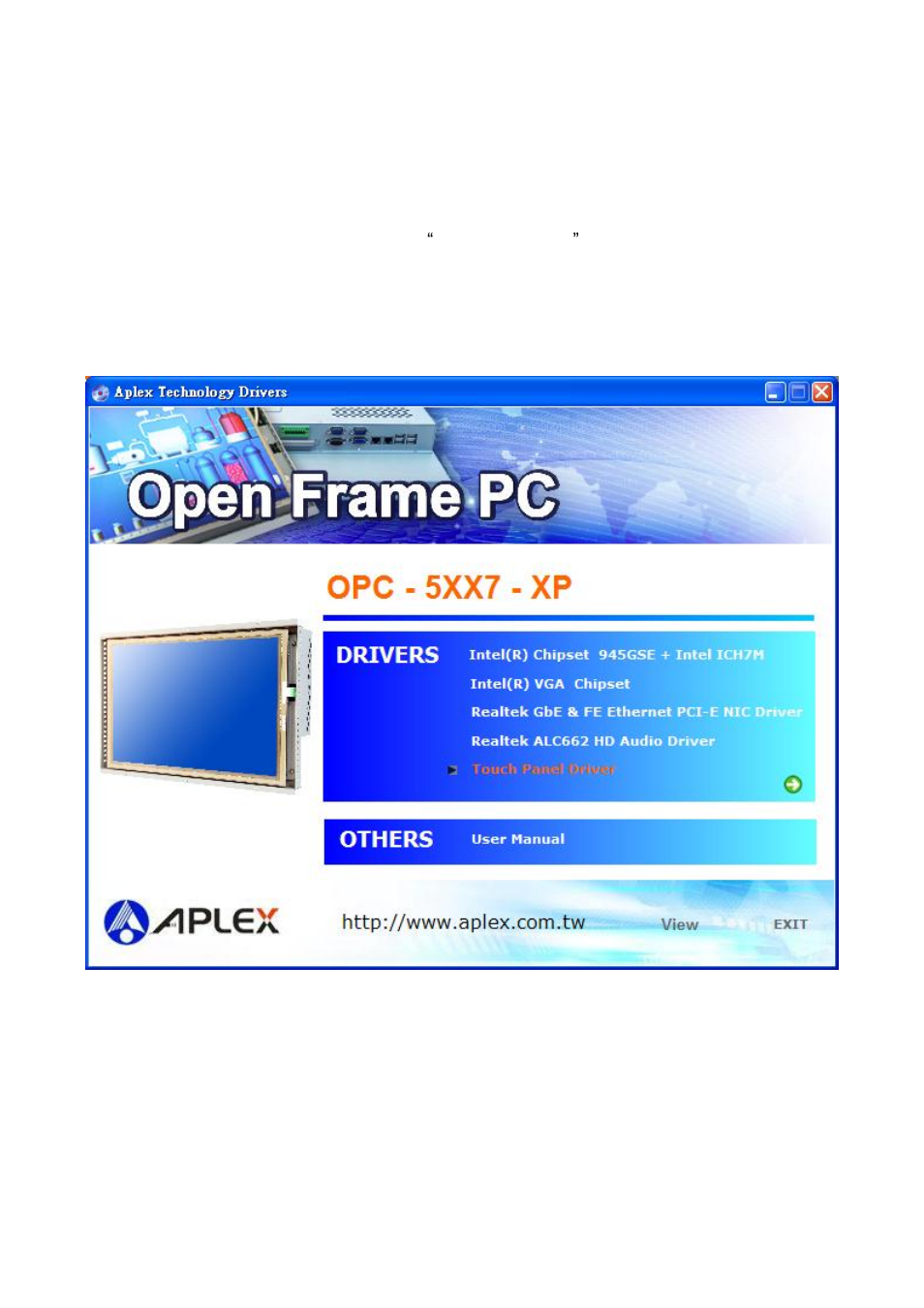 1 installing software | Aplex Technology OPC-5127 User Manual | Page 77 / 91