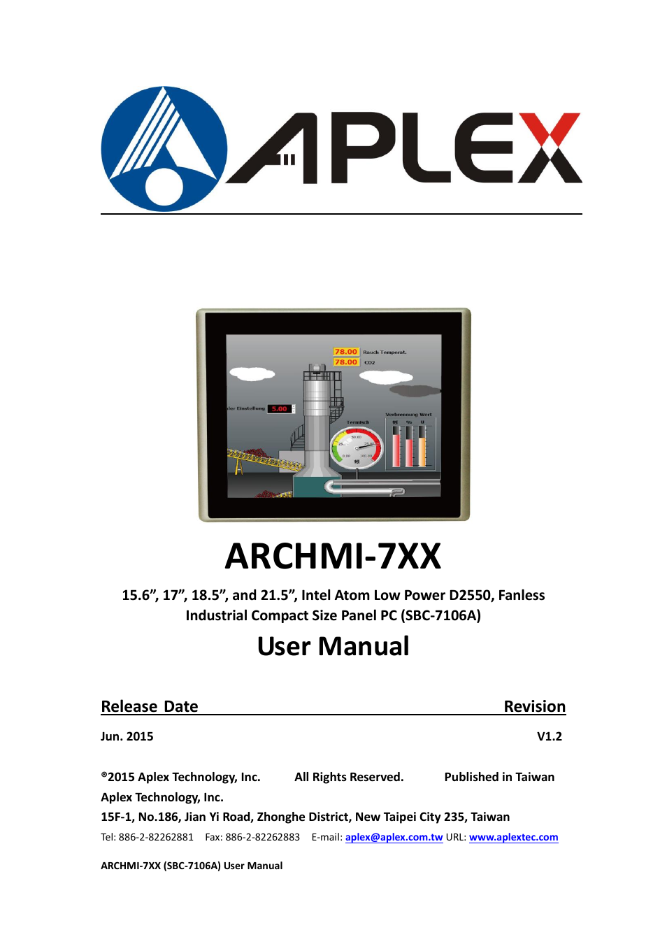 Aplex Technology ARCHMI-716 User Manual | 114 pages