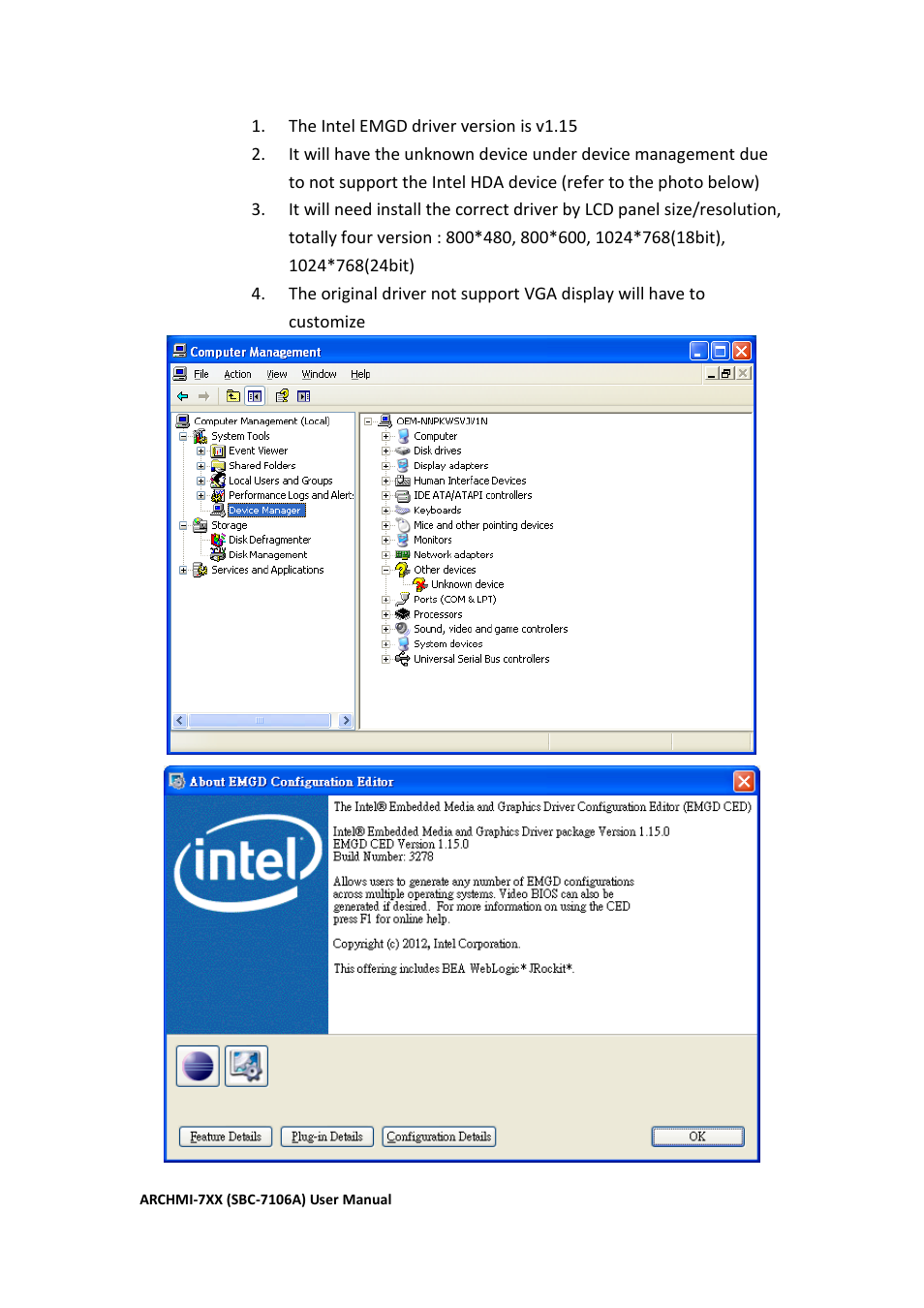Aplex Technology ARCHMI-716 User Manual | Page 11 / 114