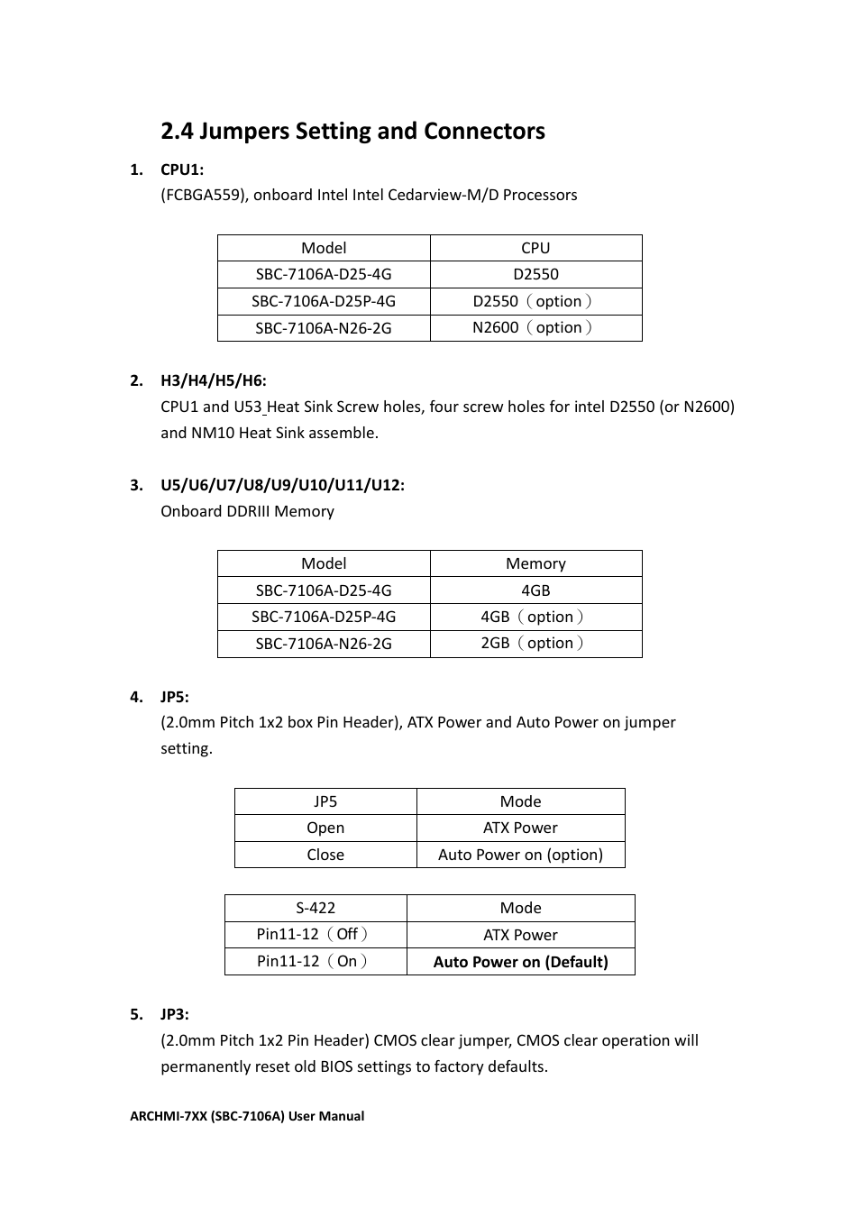 4 jumpers setting and connectors………………………………………27, 4 jumpers setting and connectors | Aplex Technology ARCHMI-716 User Manual | Page 28 / 114