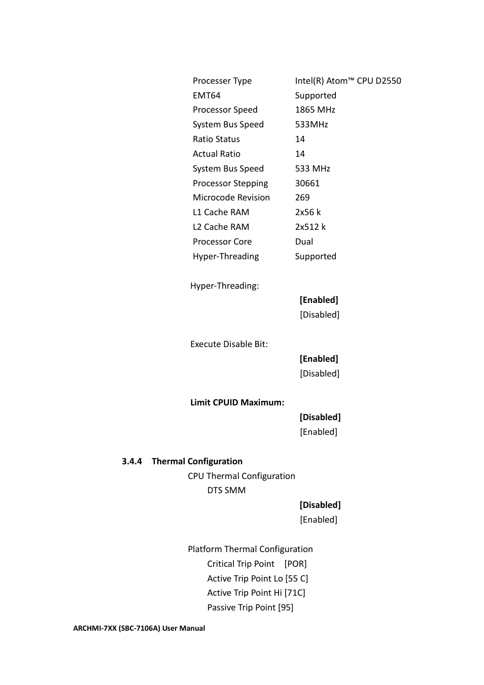 Aplex Technology ARCHMI-716 User Manual | Page 62 / 114