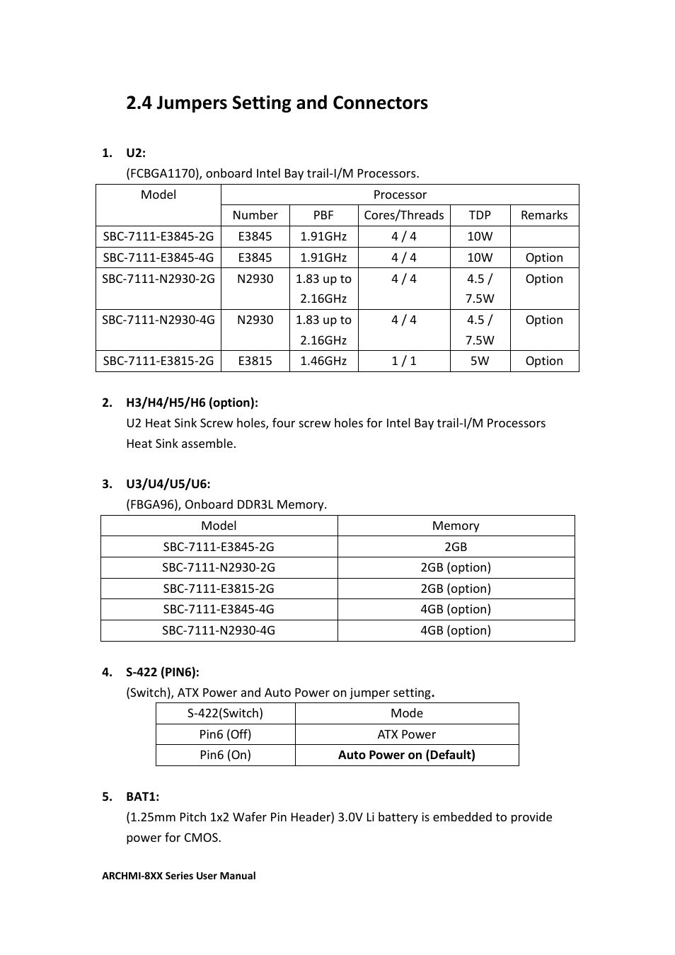 4 jumpers setting and connectors | Aplex Technology ARCHMI-807 User Manual | Page 34 / 121