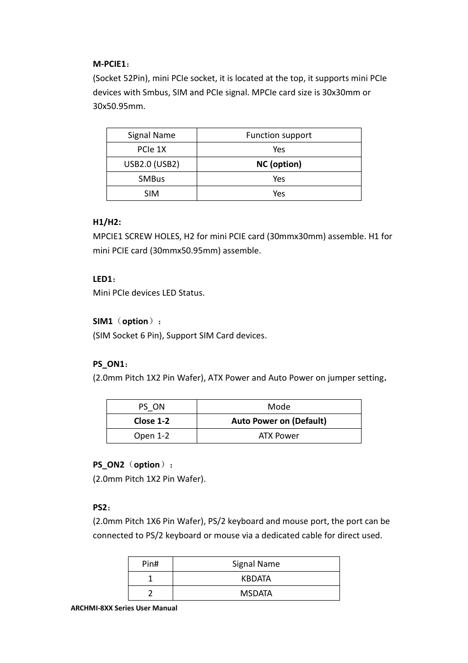 Aplex Technology ARCHMI-807 User Manual | Page 54 / 121