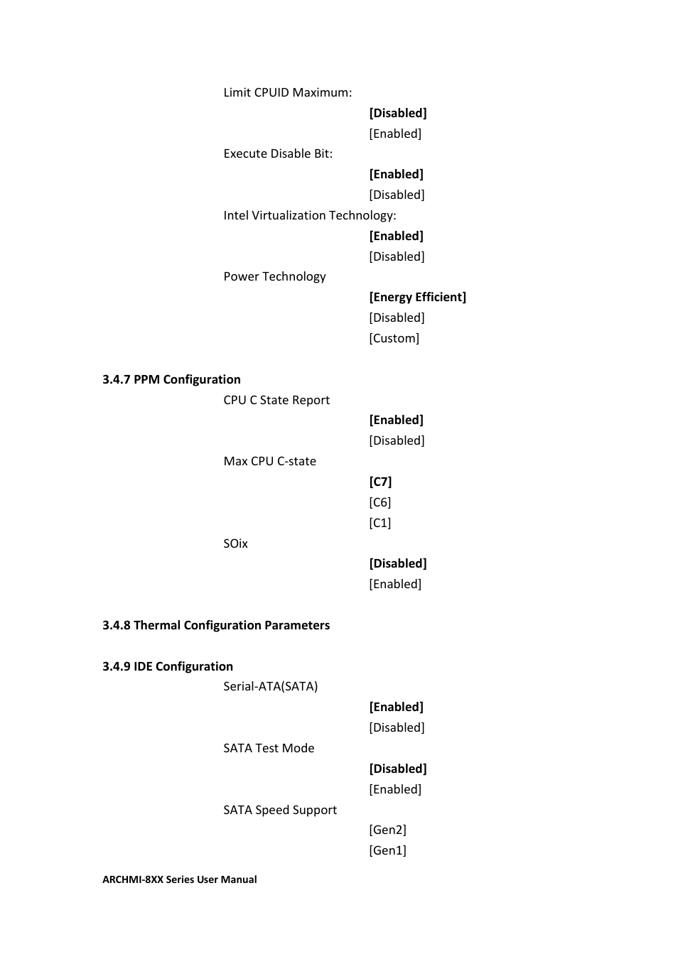 Aplex Technology ARCHMI-807 User Manual | Page 67 / 121