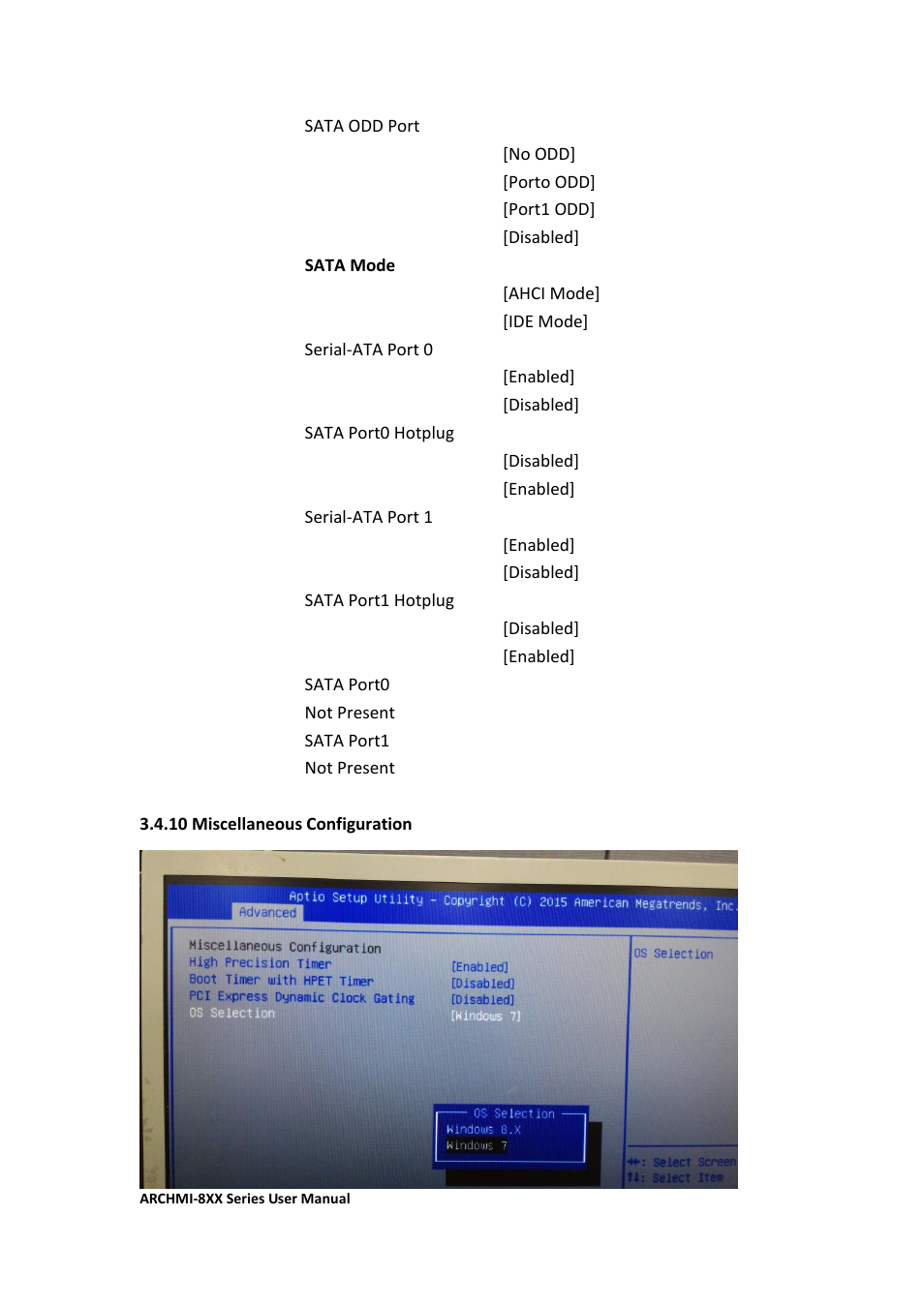 Aplex Technology ARCHMI-807 User Manual | Page 68 / 121