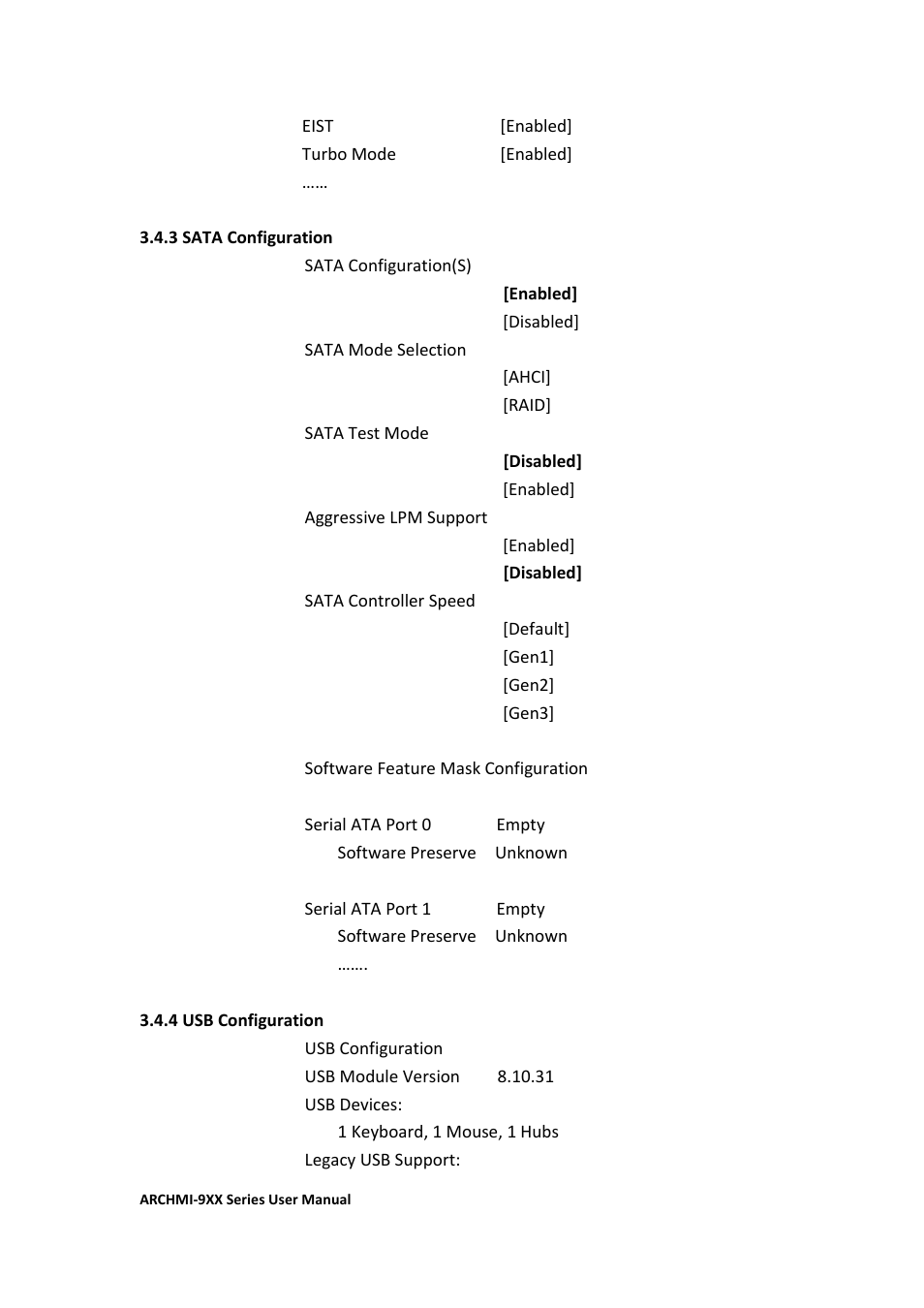 Aplex Technology ARCHMI-912 User Manual | Page 61 / 114