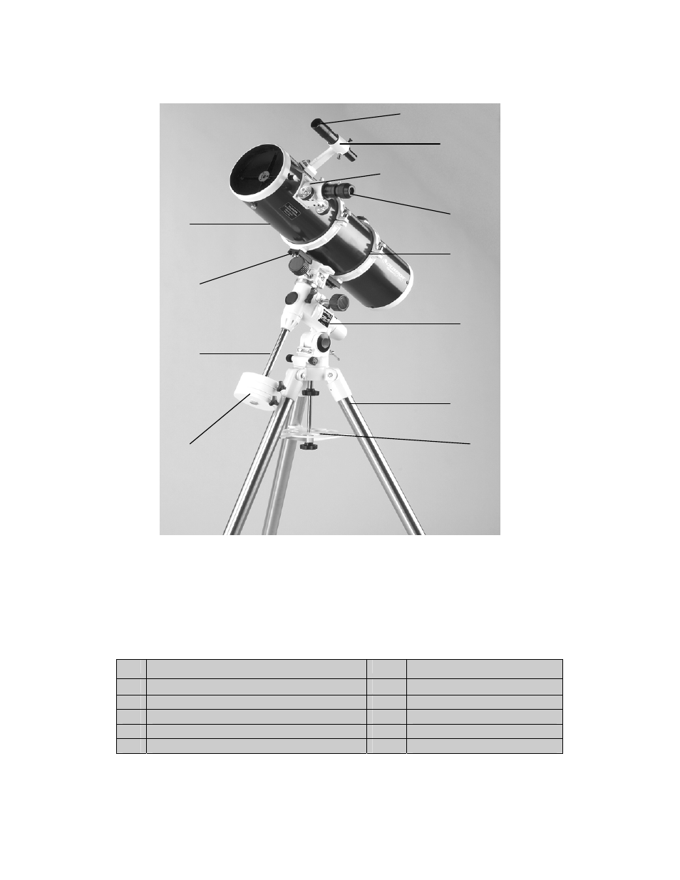 Celestron XLT series User Manual | Page 6 / 60
