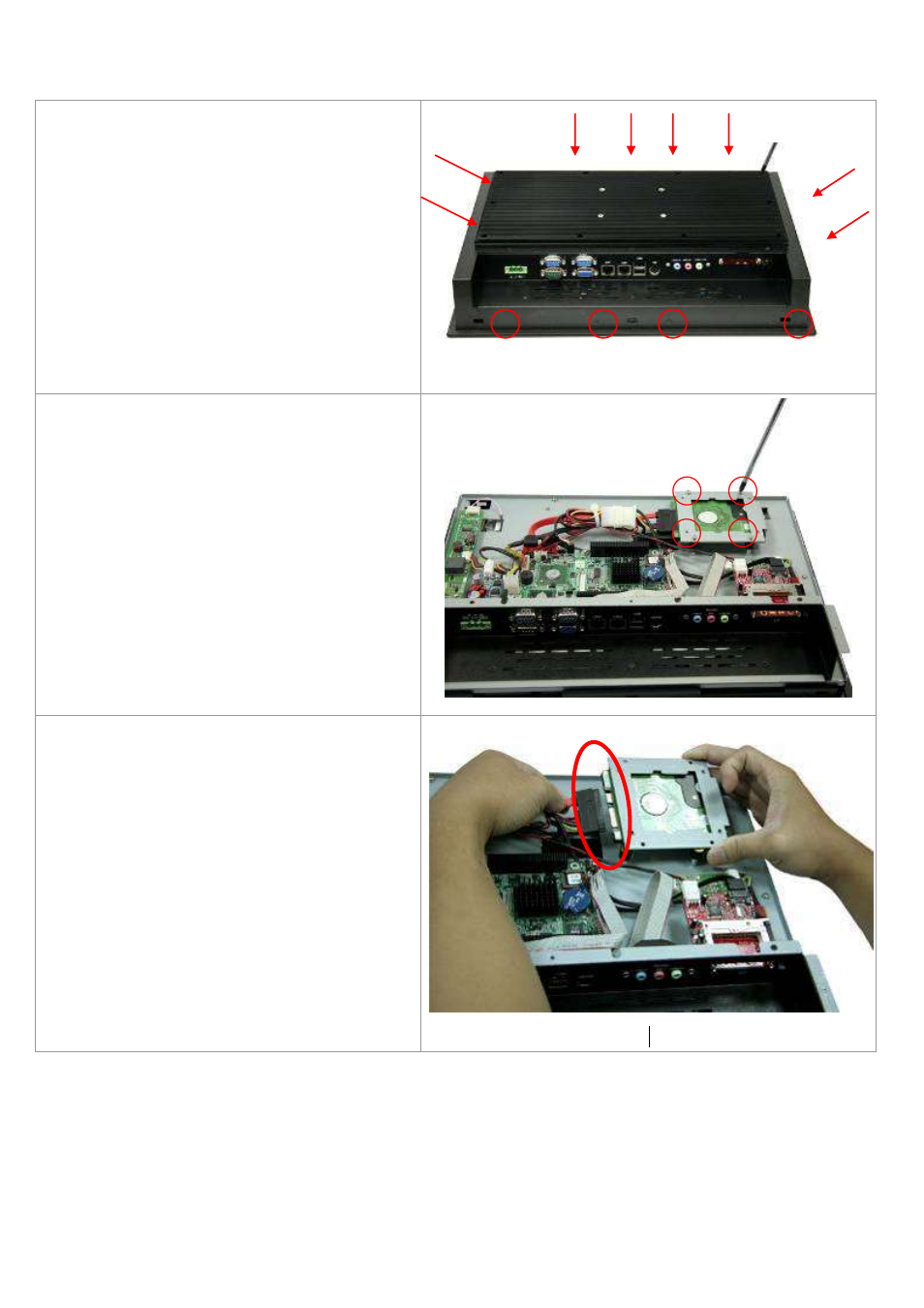 4 installation of hdd | Aplex Technology AHM-6057A User Manual | Page 14 / 89