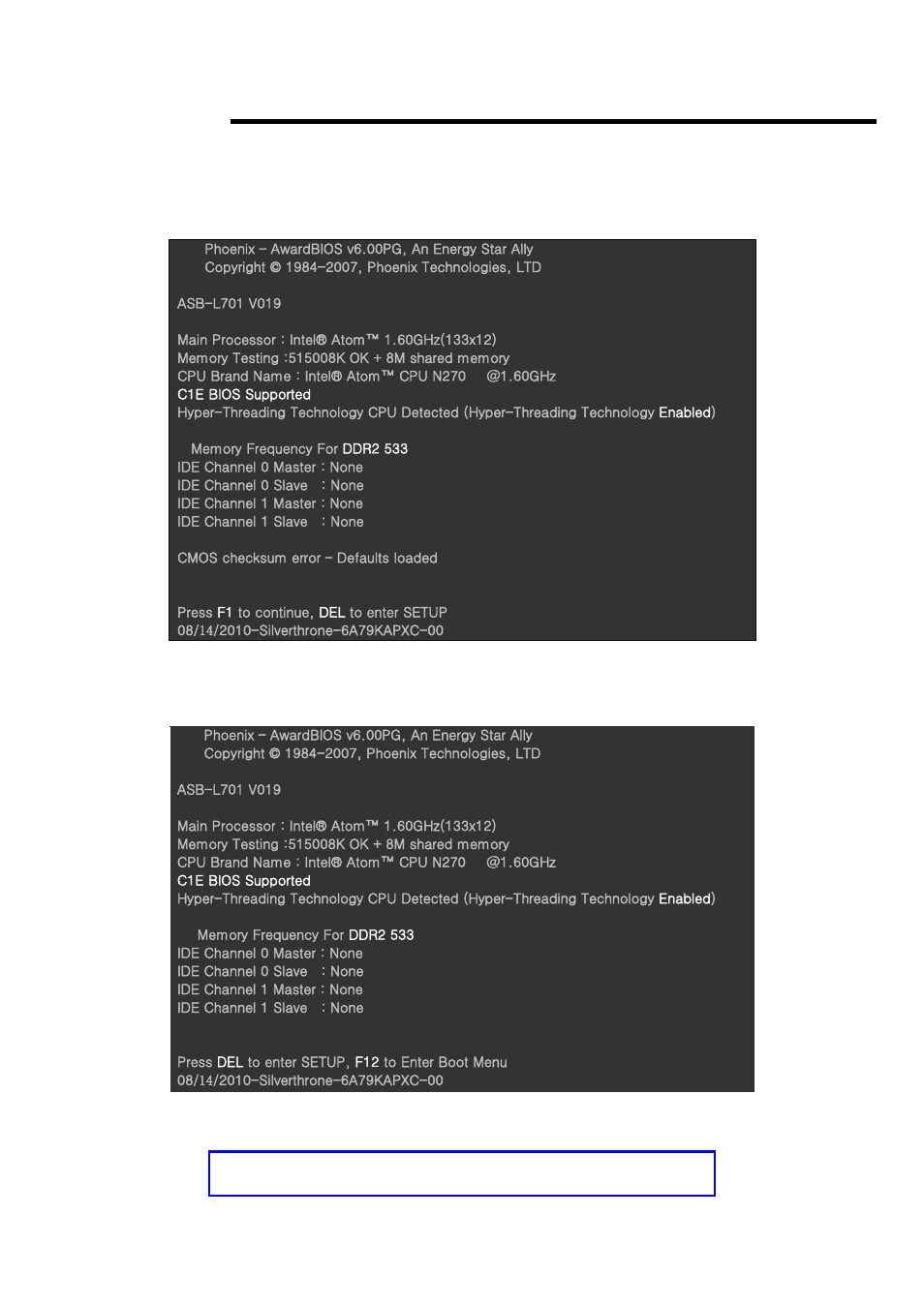 Chapter 3 bios setup, 1 operations after post screen | Aplex Technology AHM-6057A User Manual | Page 35 / 89