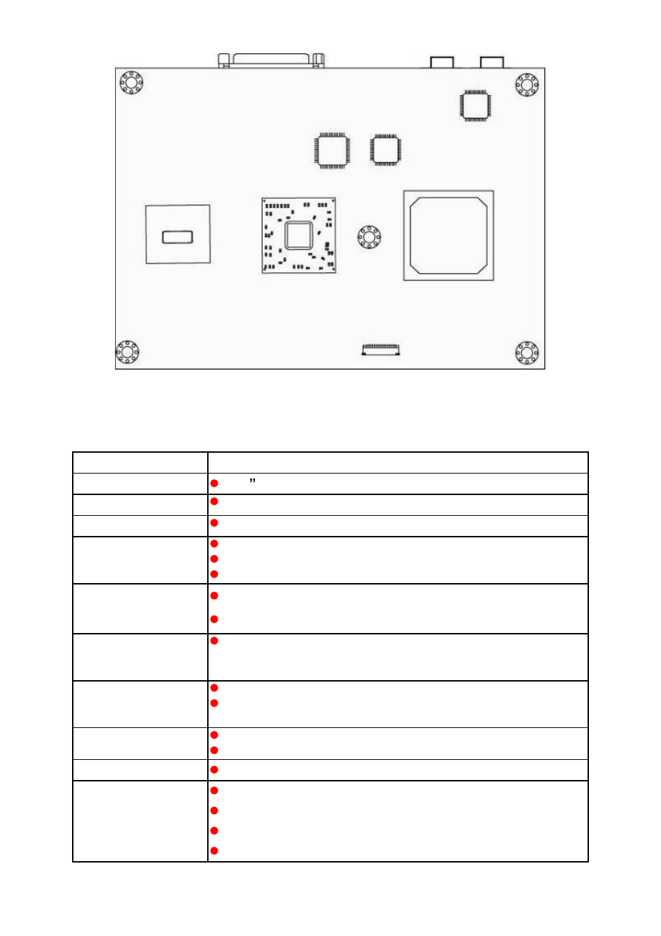 Jumpers and connectors location, Bottom | Aplex Technology AHM-6077 User Manual | Page 13 / 63