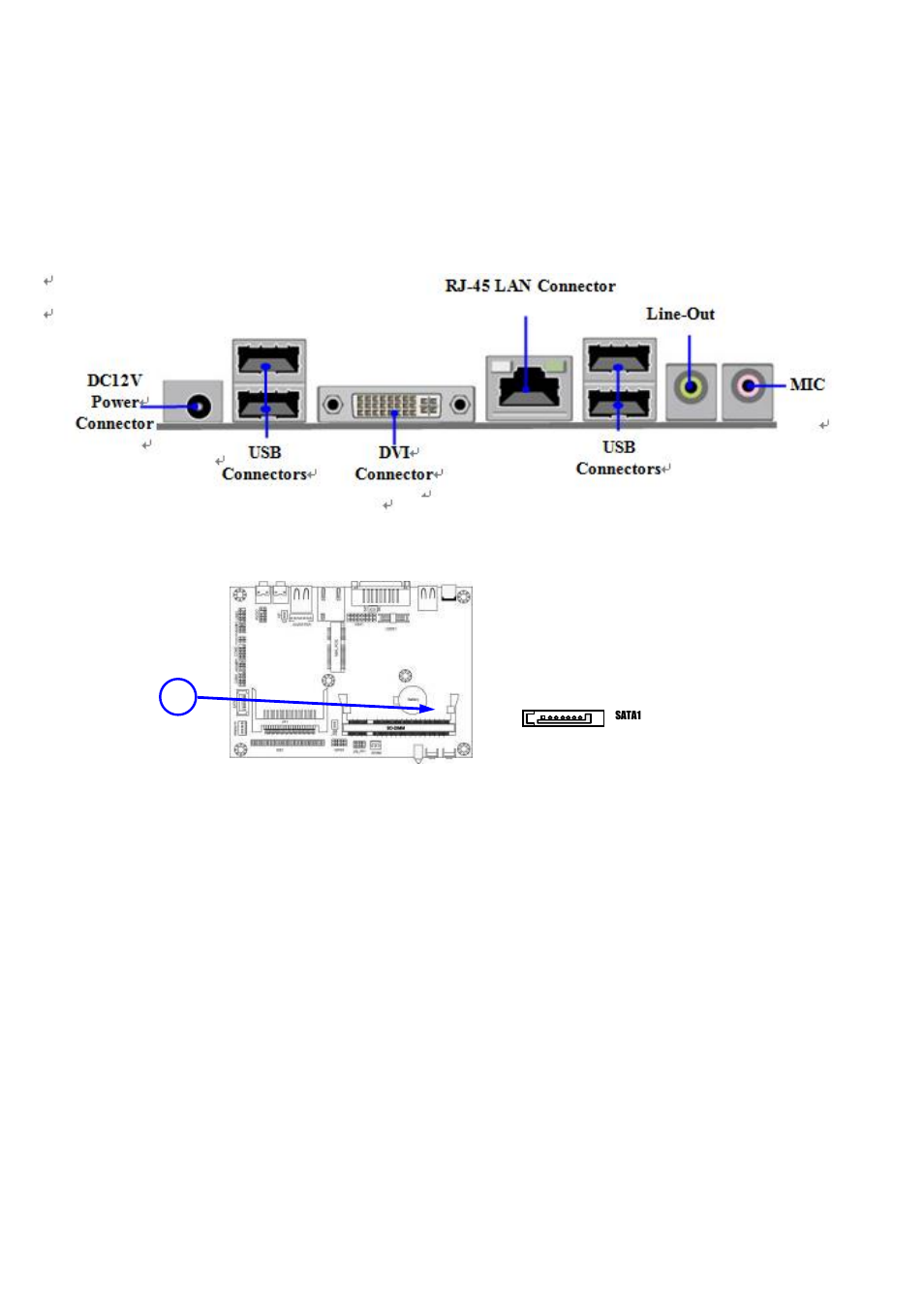 3 connectors and headers 2.3.1 connectors | Aplex Technology AHM-6077 User Manual | Page 17 / 63