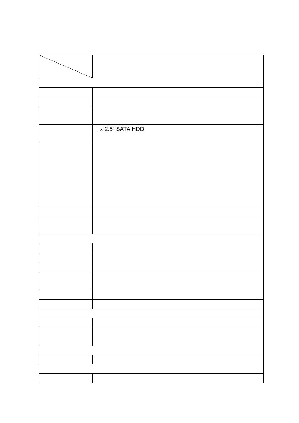 Chapter 1________________getting started, 1 specifications | Aplex Technology AHM-6077 User Manual | Page 6 / 63