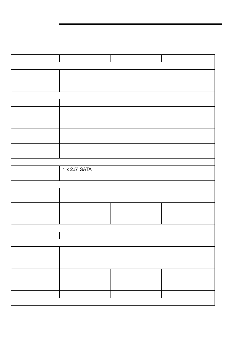 Chapter 1 getting started, 1 specifications | Aplex Technology ACS-2663C User Manual | Page 5 / 72