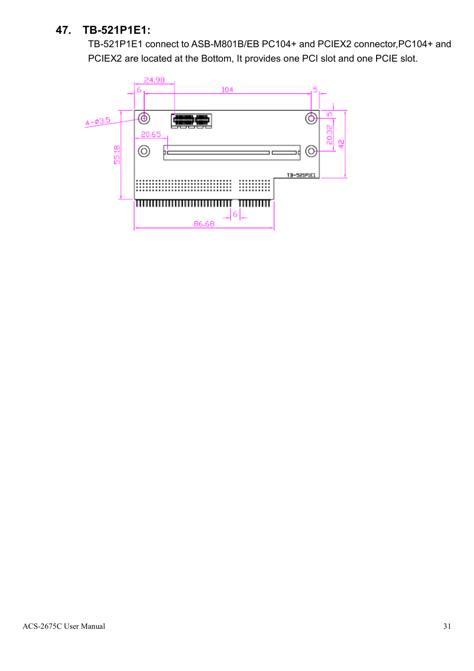 Aplex Technology ACS-2675C User Manual | Page 31 / 73