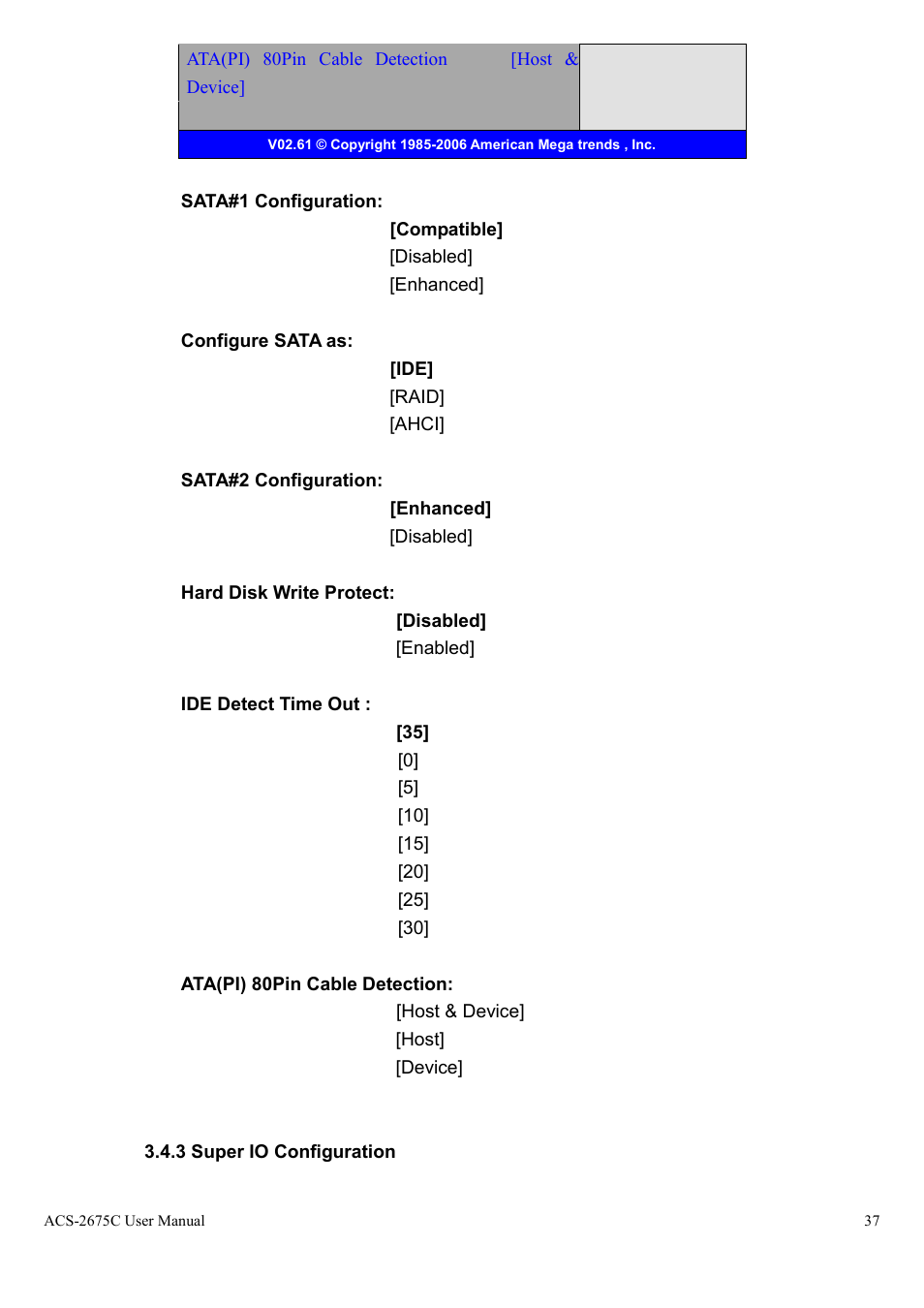 Aplex Technology ACS-2675C User Manual | Page 37 / 73
