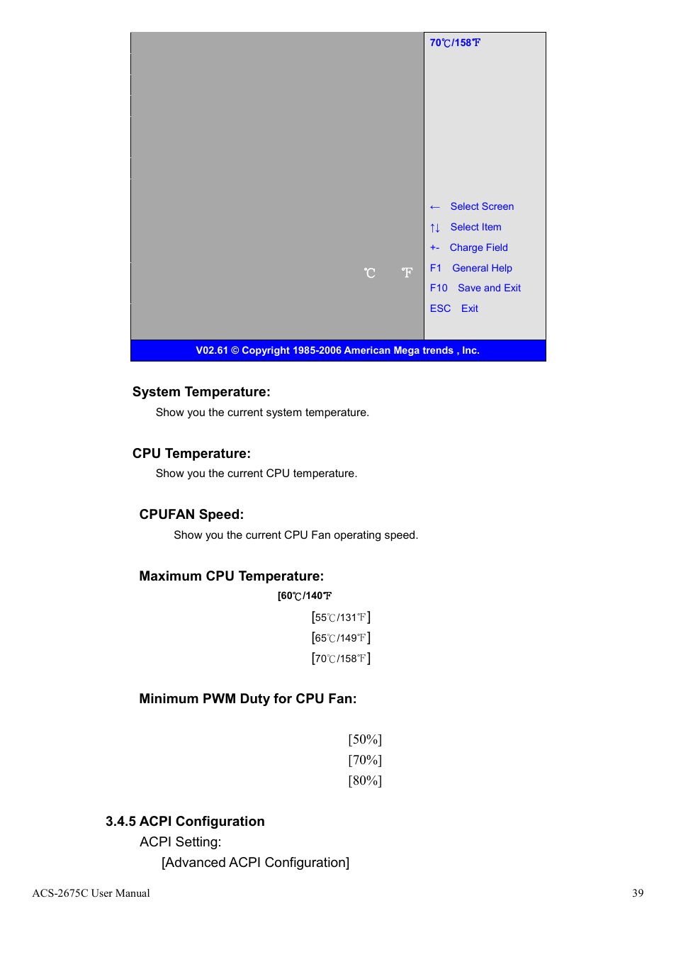 Aplex Technology ACS-2675C User Manual | Page 39 / 73