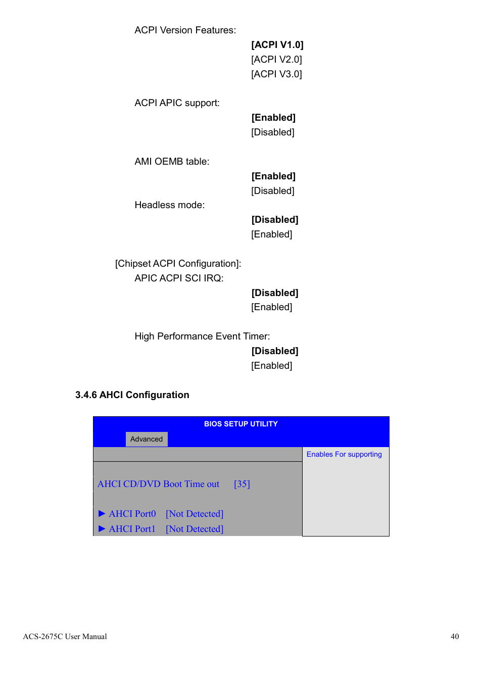 Aplex Technology ACS-2675C User Manual | Page 40 / 73