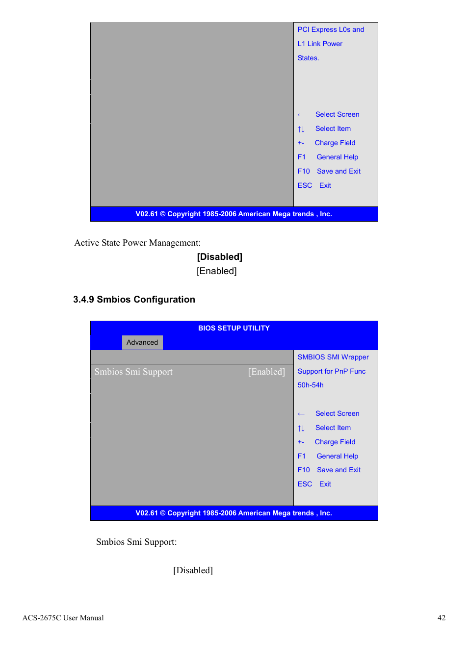 Aplex Technology ACS-2675C User Manual | Page 42 / 73