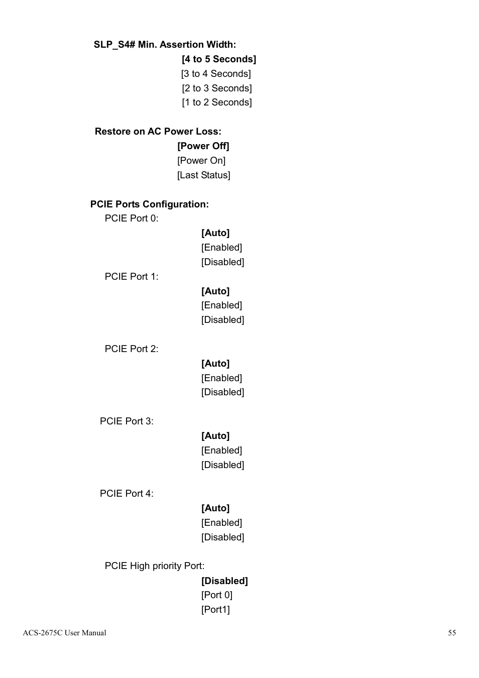 Aplex Technology ACS-2675C User Manual | Page 55 / 73