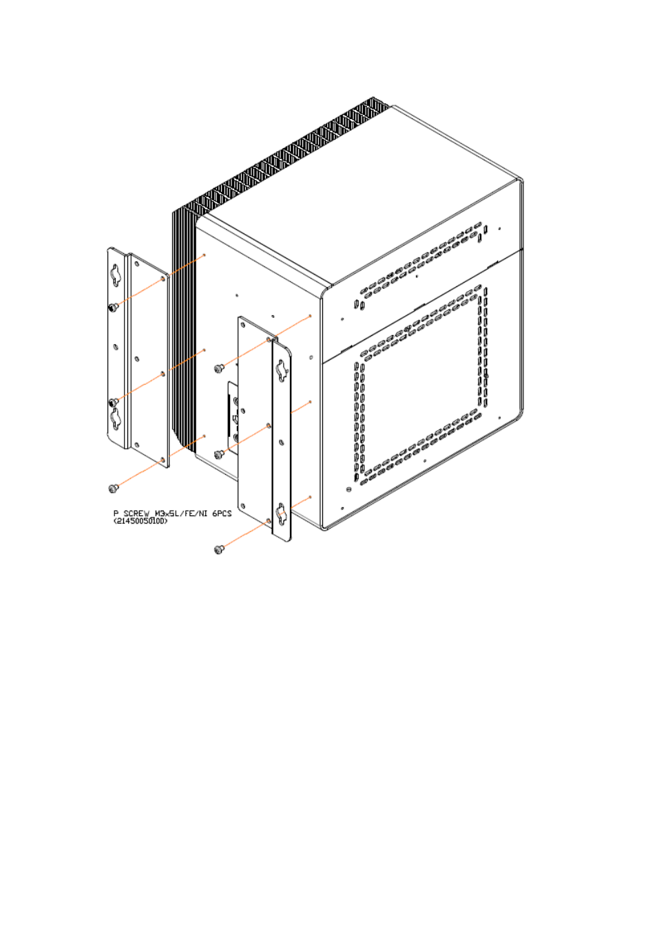 6 installation of wall mount bracket | Aplex Technology ACS-2695A User Manual | Page 14 / 97