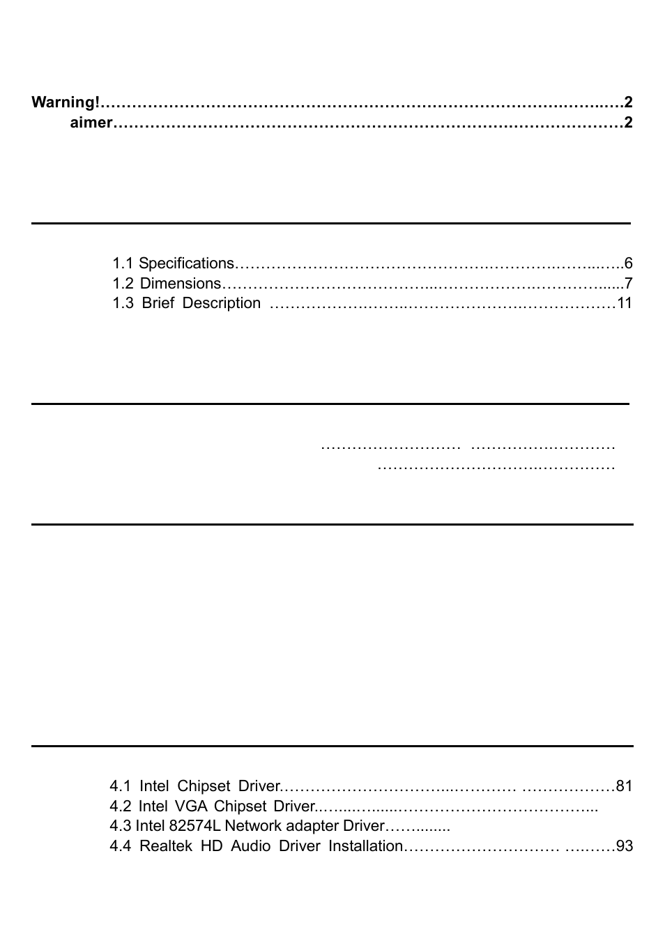 Aplex Technology ACS-2695A User Manual | Page 4 / 97