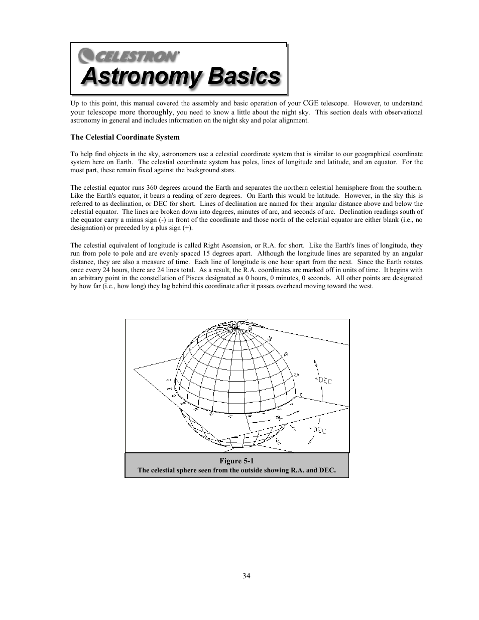 Celestron CGE1100 User Manual | Page 34 / 75