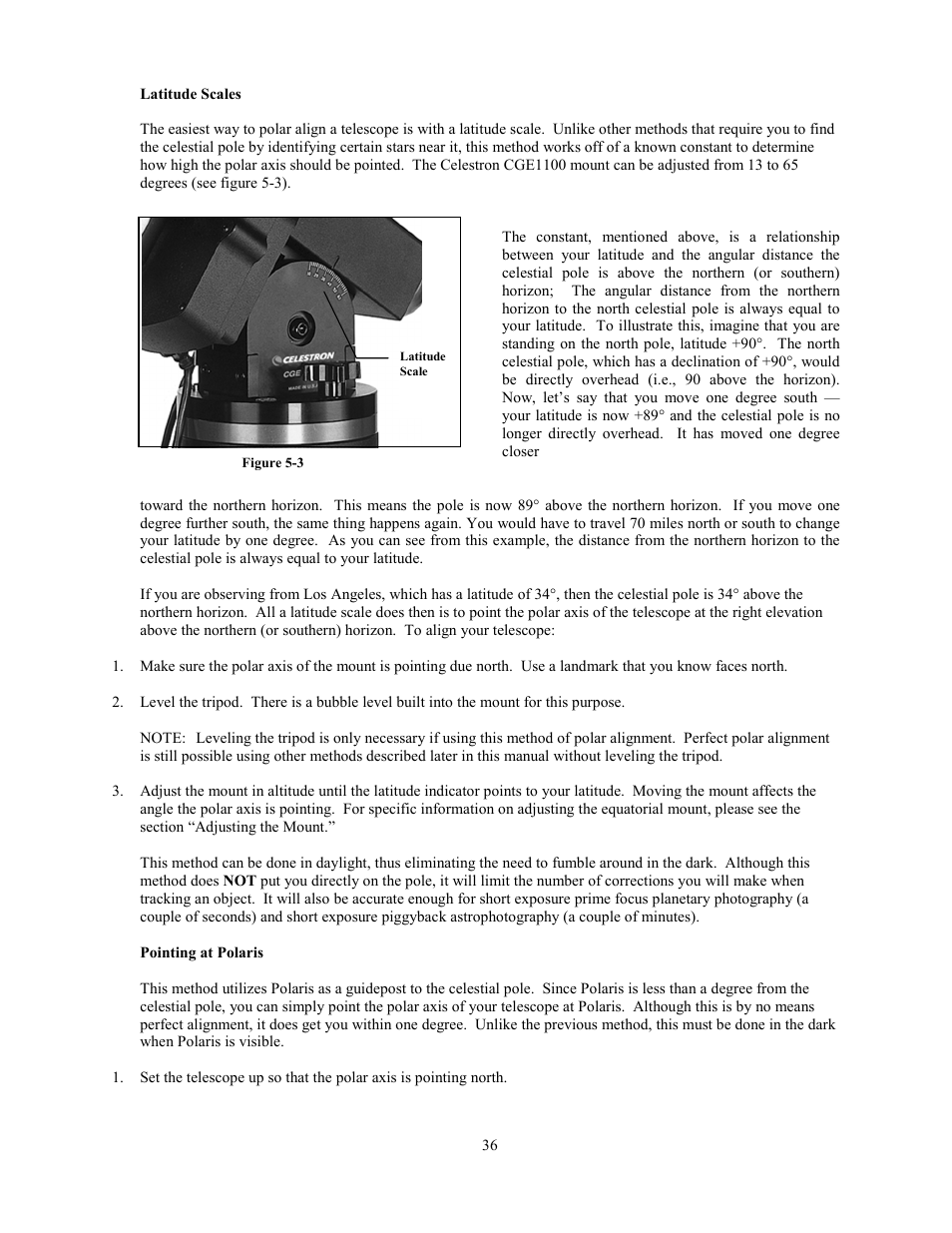 Celestron CGE1100 User Manual | Page 36 / 75