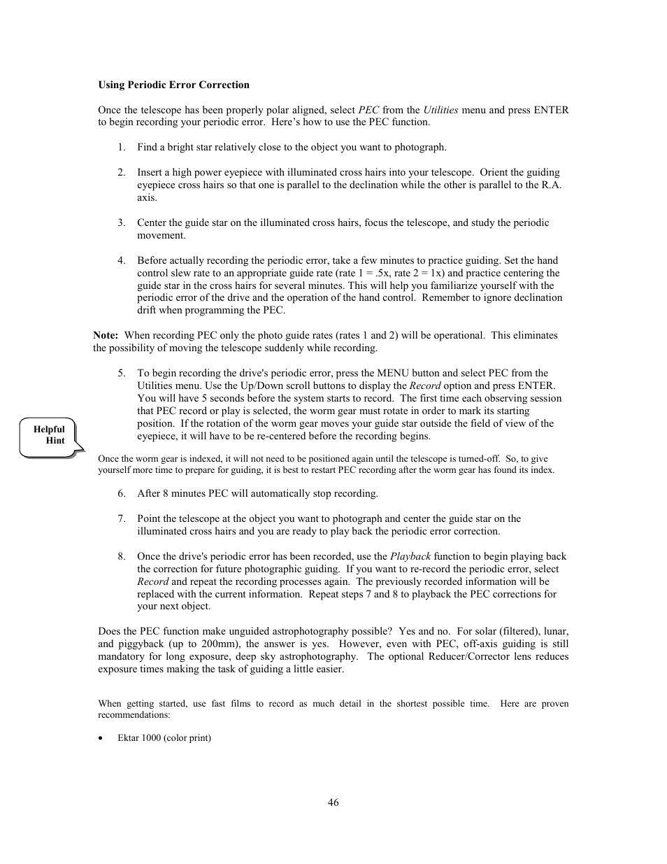 Celestron CGE1100 User Manual | Page 46 / 75