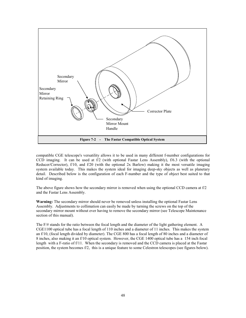 Celestron CGE1100 User Manual | Page 48 / 75