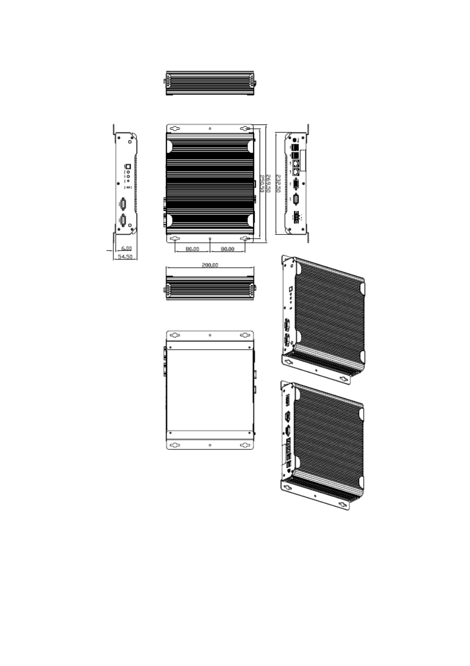 2 dimensions | Aplex Technology ACS-2120 User Manual | Page 7 / 59
