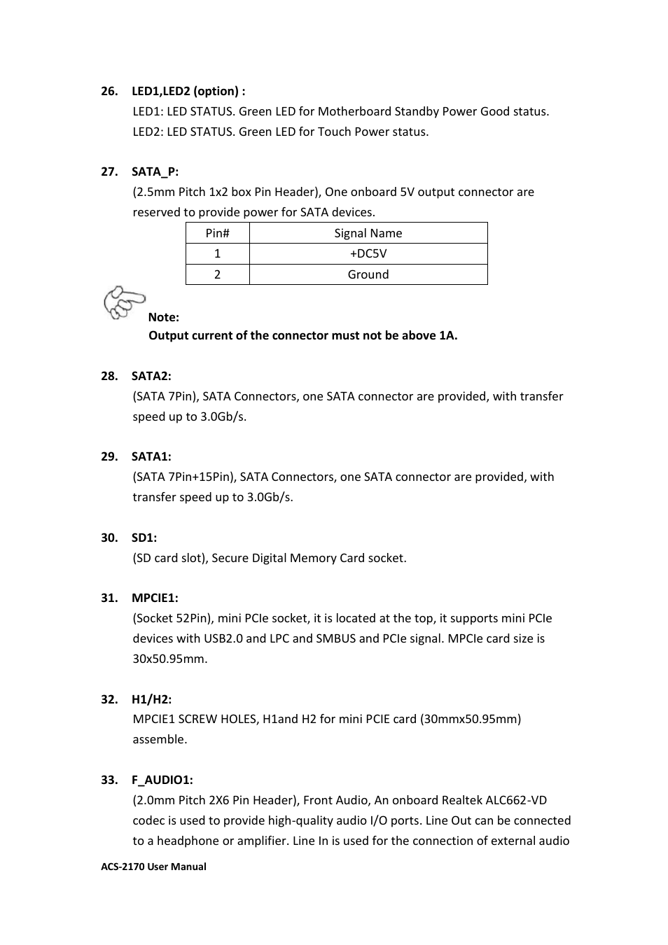 Aplex Technology ACS-2170 User Manual | Page 25 / 77
