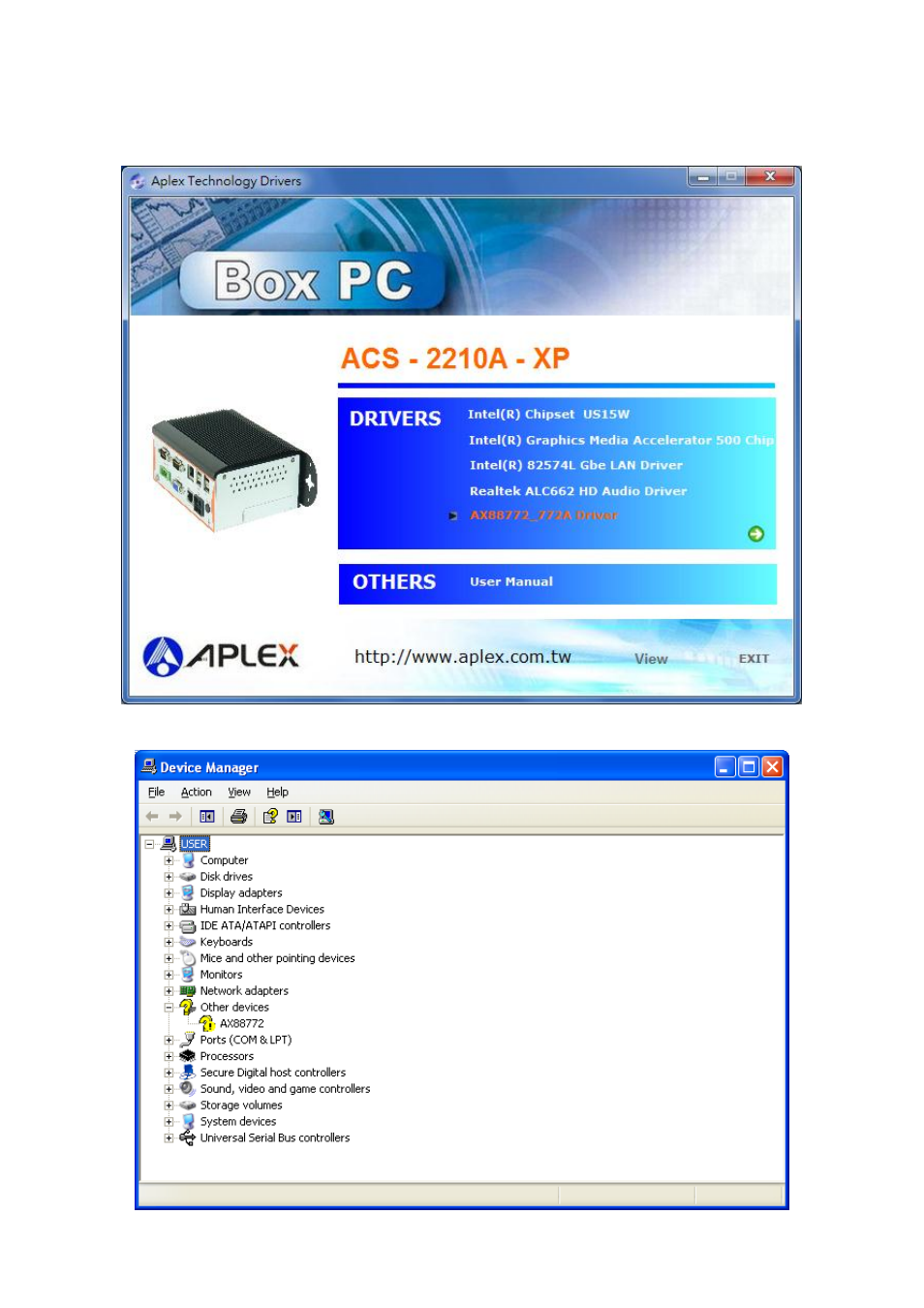 Aplex Technology ACS-2210A User Manual | Page 68 / 72