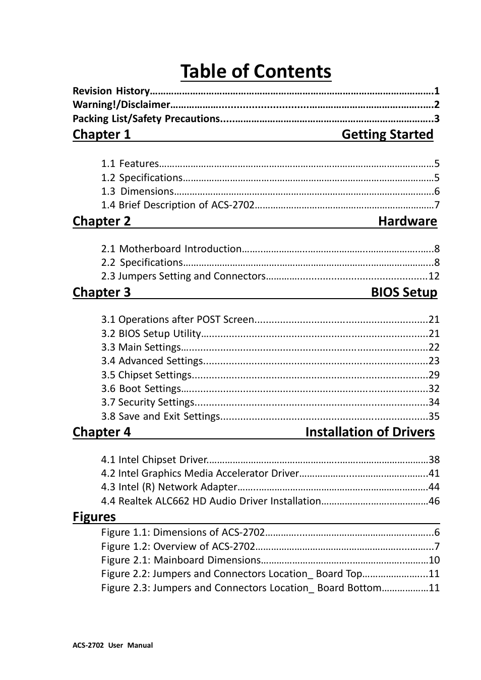 Aplex Technology ACS-2702 User Manual | Page 5 / 48