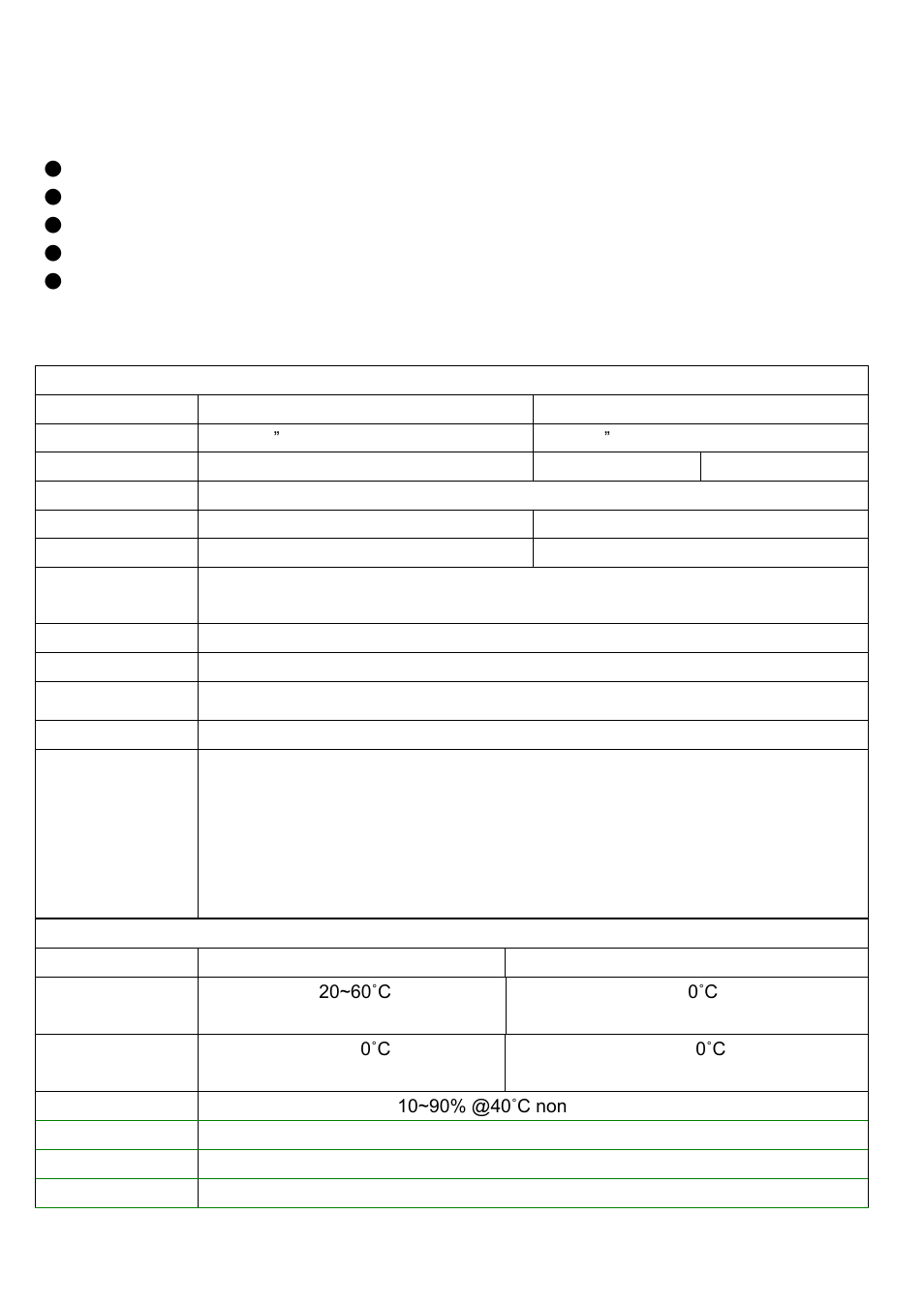 Chapter 1, 1 features, 2 specifications | Aplex Technology ADP-1158P User Manual | Page 5 / 29