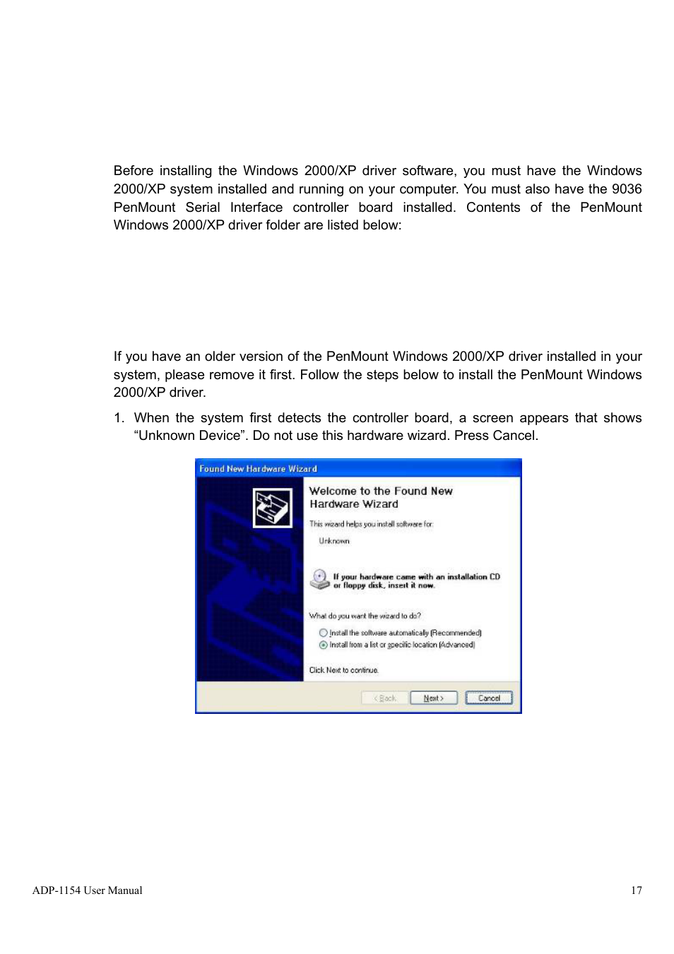Chapter 4 | Aplex Technology ADP-1154 User Manual | Page 17 / 44