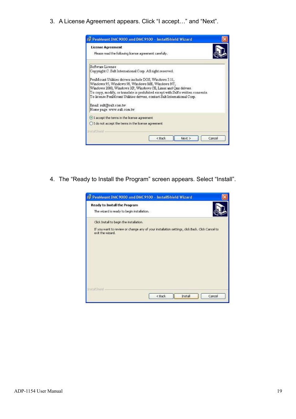 Aplex Technology ADP-1154 User Manual | Page 19 / 44