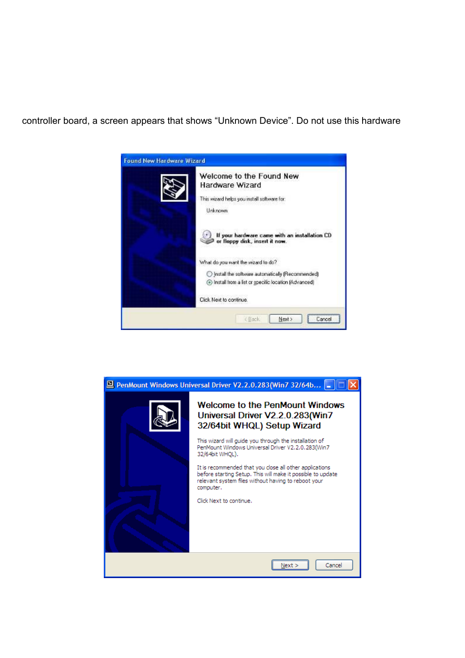 1 installing software | Aplex Technology OPD-1086B User Manual | Page 15 / 29