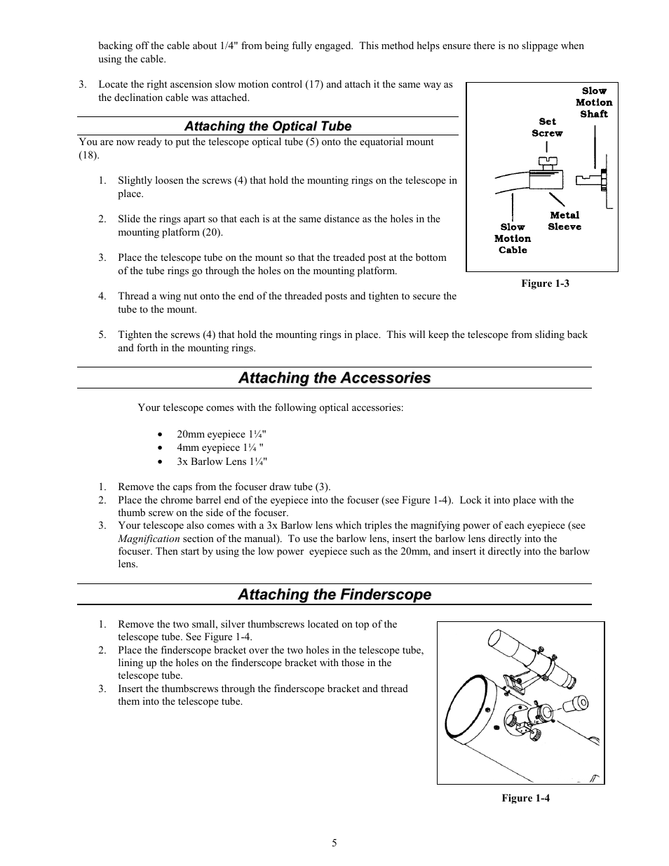Celestron 114 User Manual | Page 5 / 10